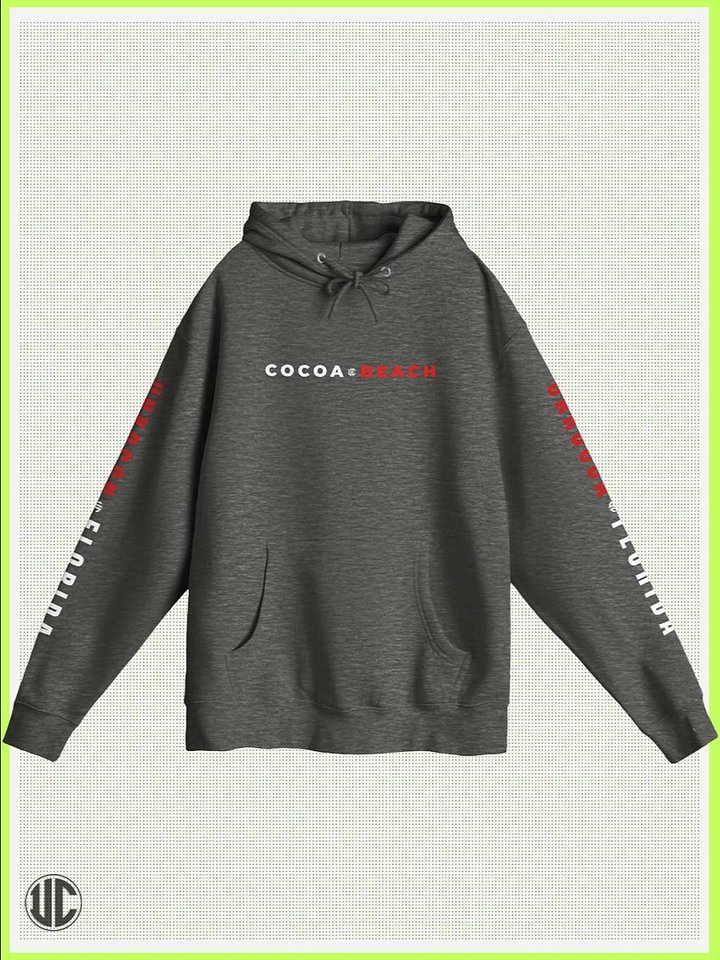 Skater Hoodie – Cocoa Beach Florida | Unisex Streetwear Sweatshirt product image (1)