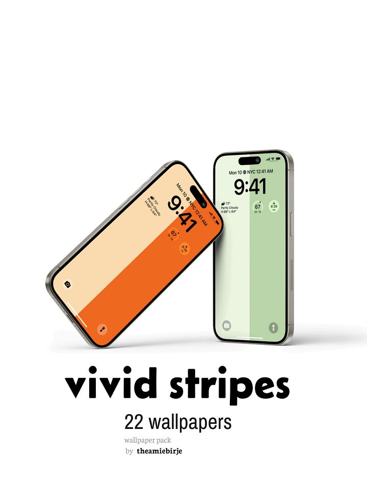 Vivid Stripes Wallpaper Pack product image (1)