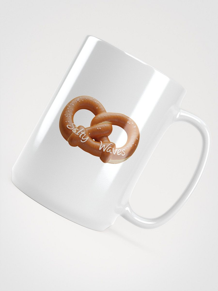 Pretzel Salty Waves White Glossy Mug product image (4)