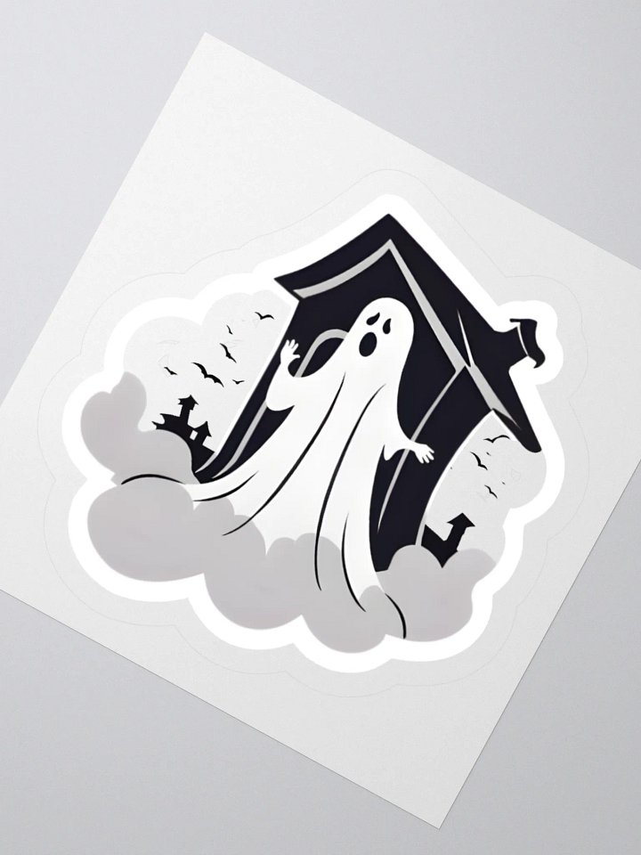 Haunting Escape Sticker: Official GhostGhoulGamer Sticker product image (2)