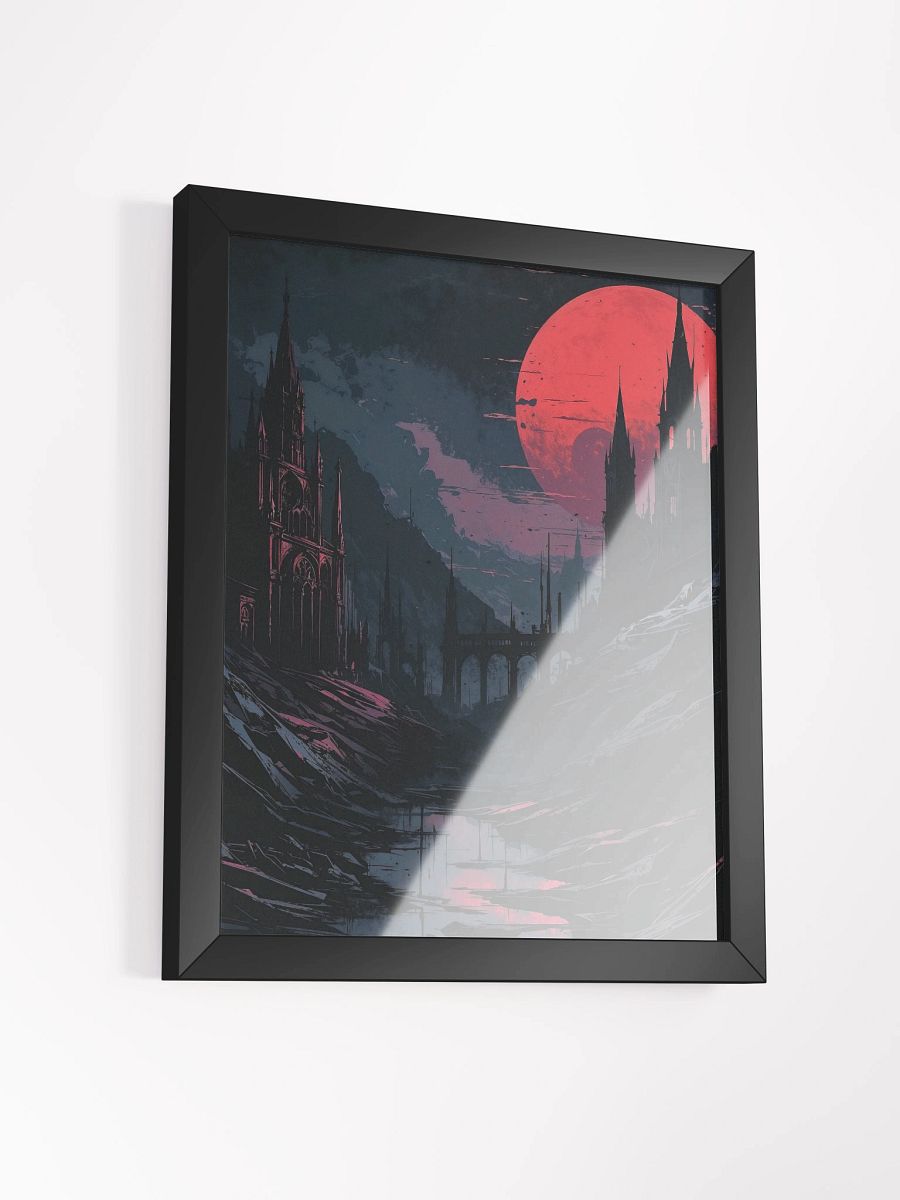 Red Eclipse Cathedral Framed Print product image (17)
