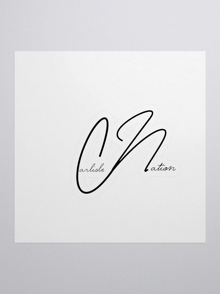 CN Cursive Sticker product image (1)