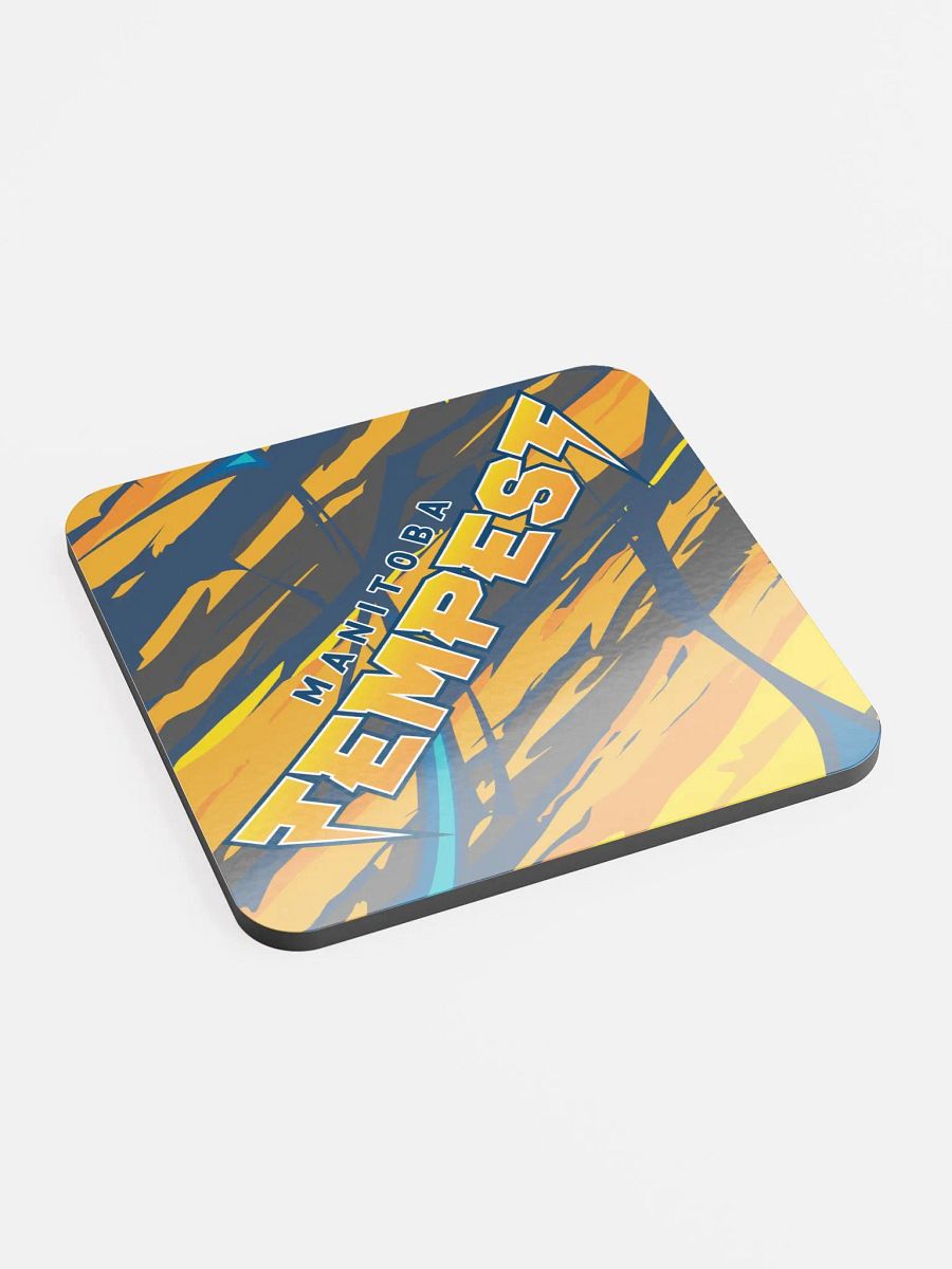 Tempest Dodgeball Club Glossed Cork Coaster product image (3)
