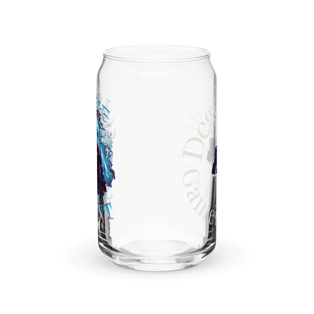 I Talk Can Glass with Lid&Straw product image (2)