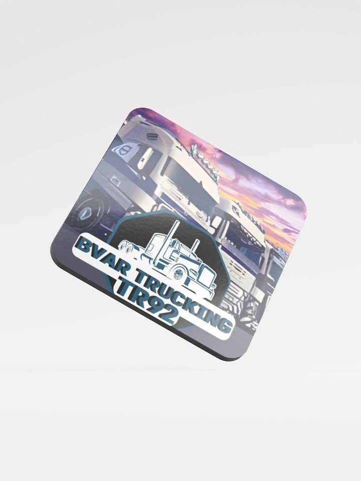 Trucking Sunset Cork Coaster product image (1)