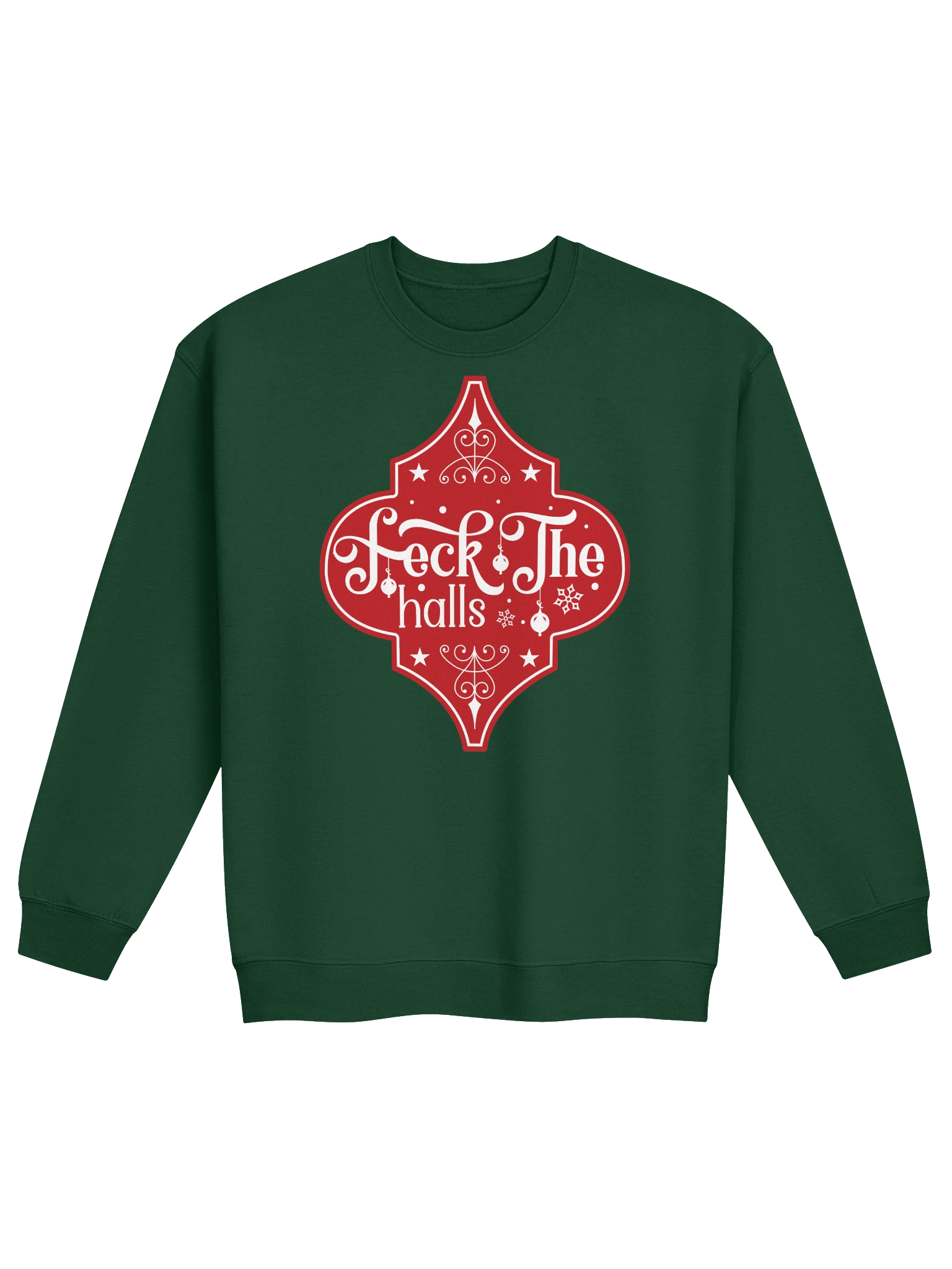 Feck The Halls - Irish Christmas Geansaí | Classic Crewneck product image (4)