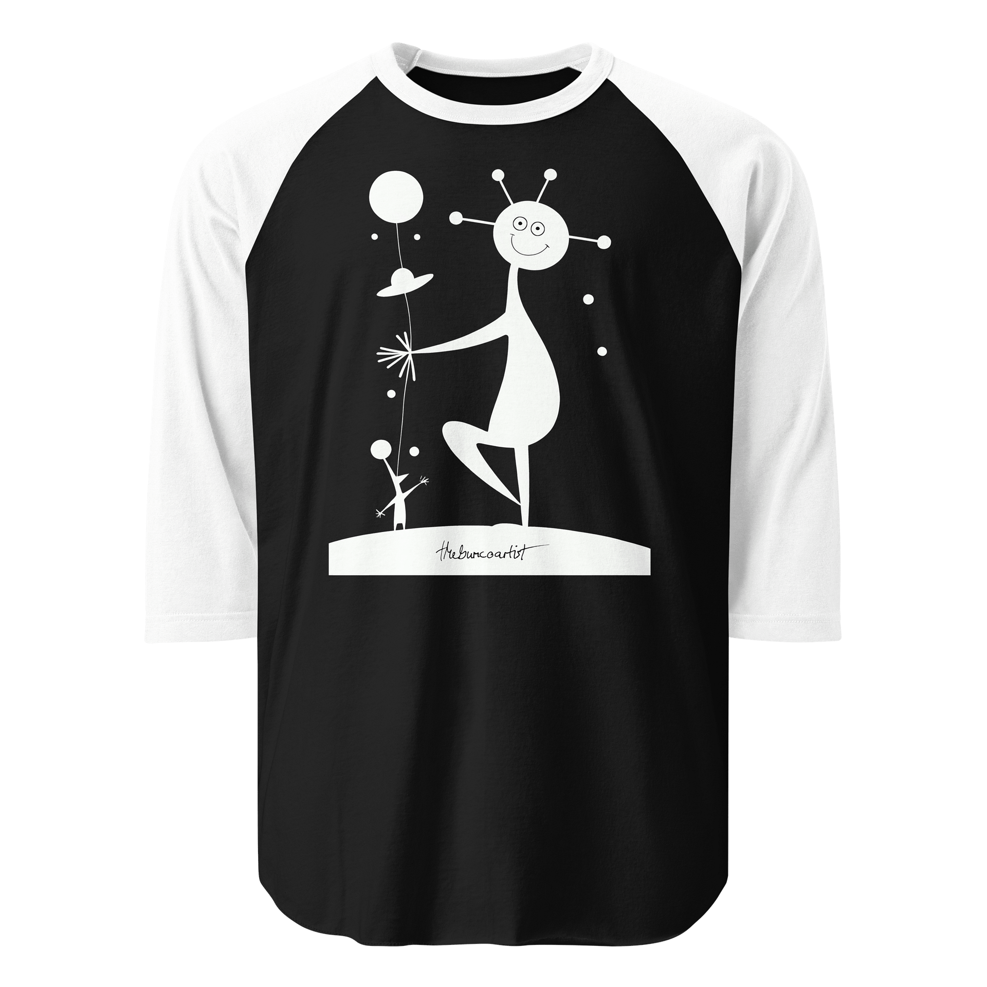 Tultex Fine Jersey Raglan Tee product image (1)