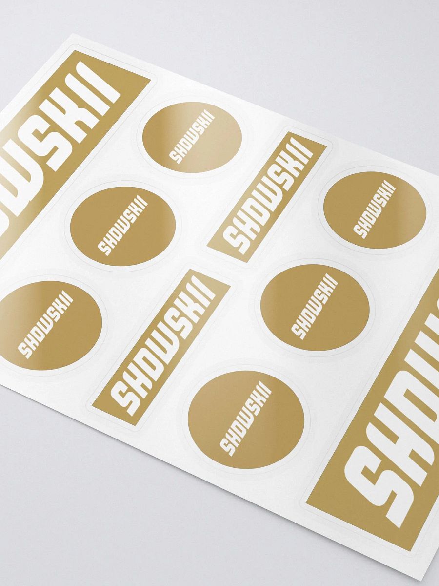 KISS CUT STICKERS / BEIGE product image (3)