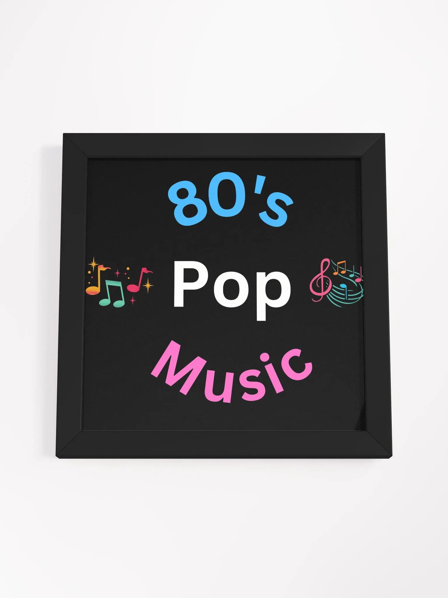 80's Pop Music Framed Poster product image (4)