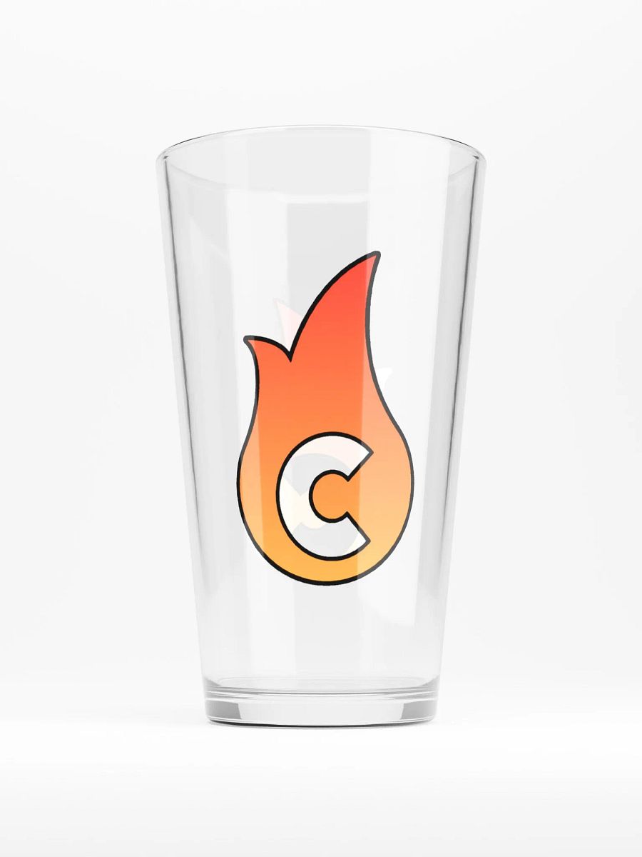 Logo V1 Pint Glass product image (1)