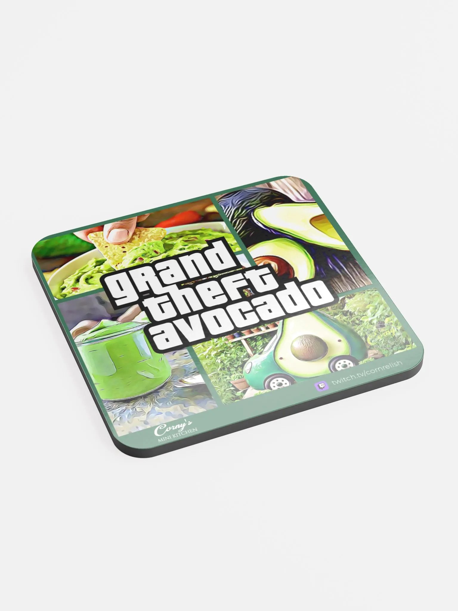 GRAND THEFT AVOCADO - Stream Theme Coaster product image (3)