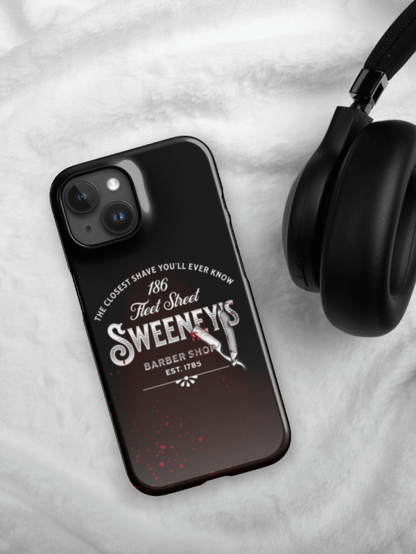 Sweeney Todd Barber Shop iPhone Case – Snap Gothic Musical Theatre Phone Cover product image (47)