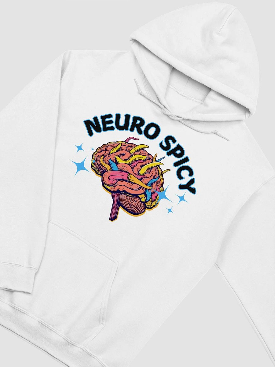 Neuro Spicy Chili Pepper Brain Neurodiverse ADHD Autism Hoodie Sweatshirt product image (3)