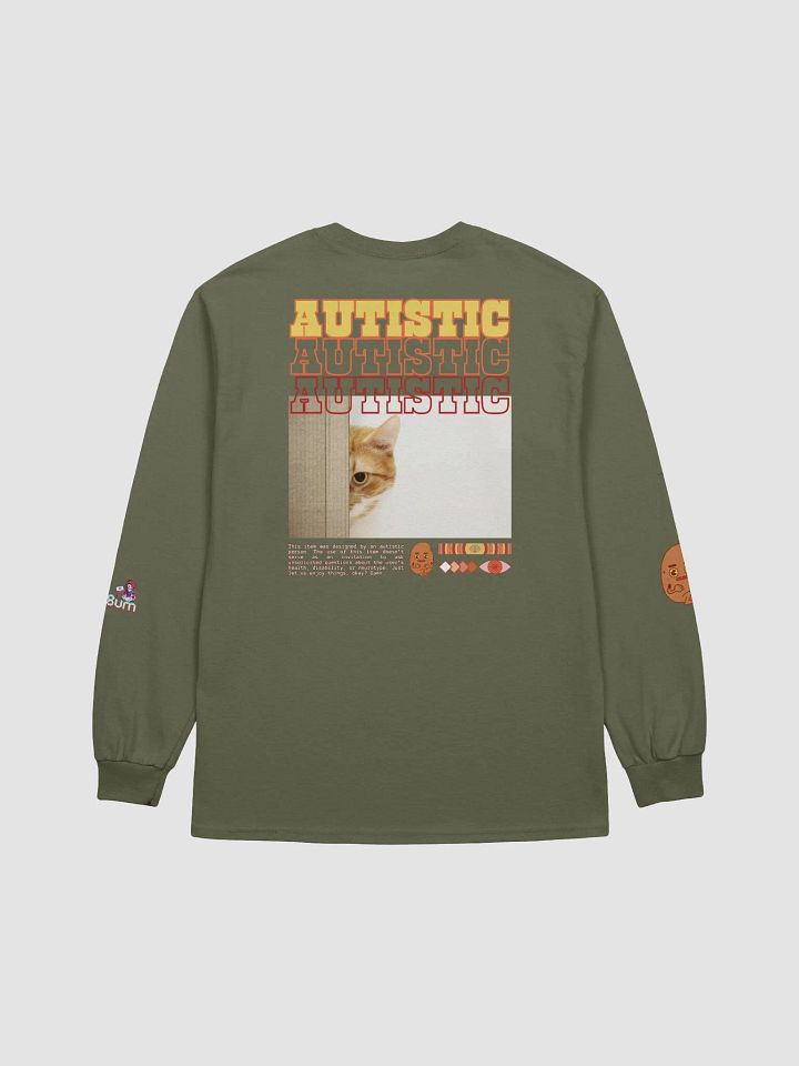 AUTISTIC CAT long sleeve tee product image (21)