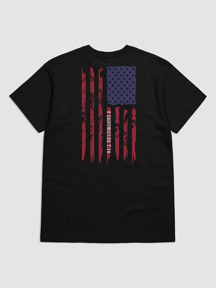 American Flag - 2 Chronicles 7:14 Short Sleeve Tee product image (1)