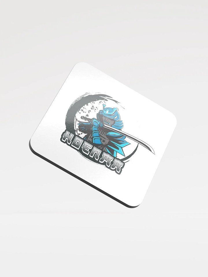 Samurai Warrior Glossed Cork Coaster product image (1)