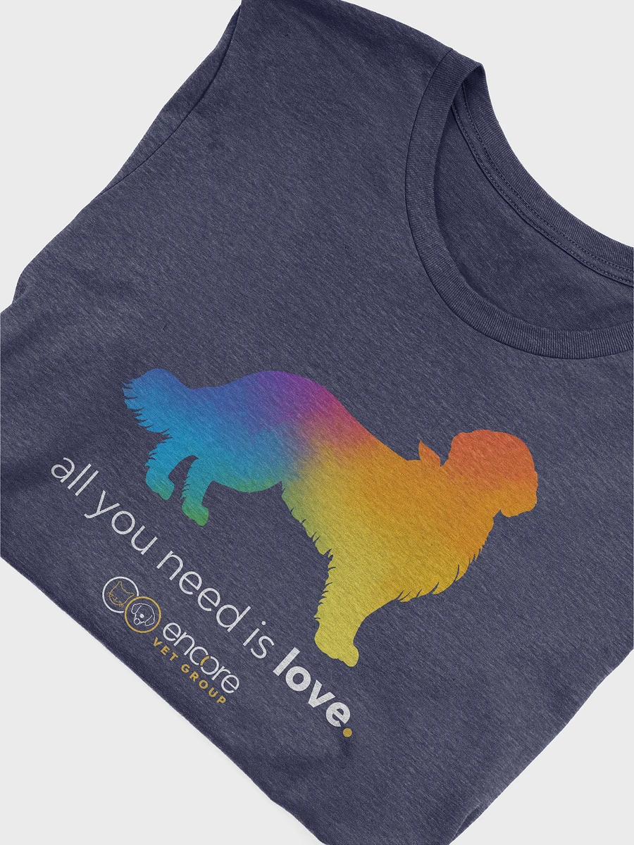 Encore All You Need Is Love Pride Bella+Canvas T-Shirt product image (5)