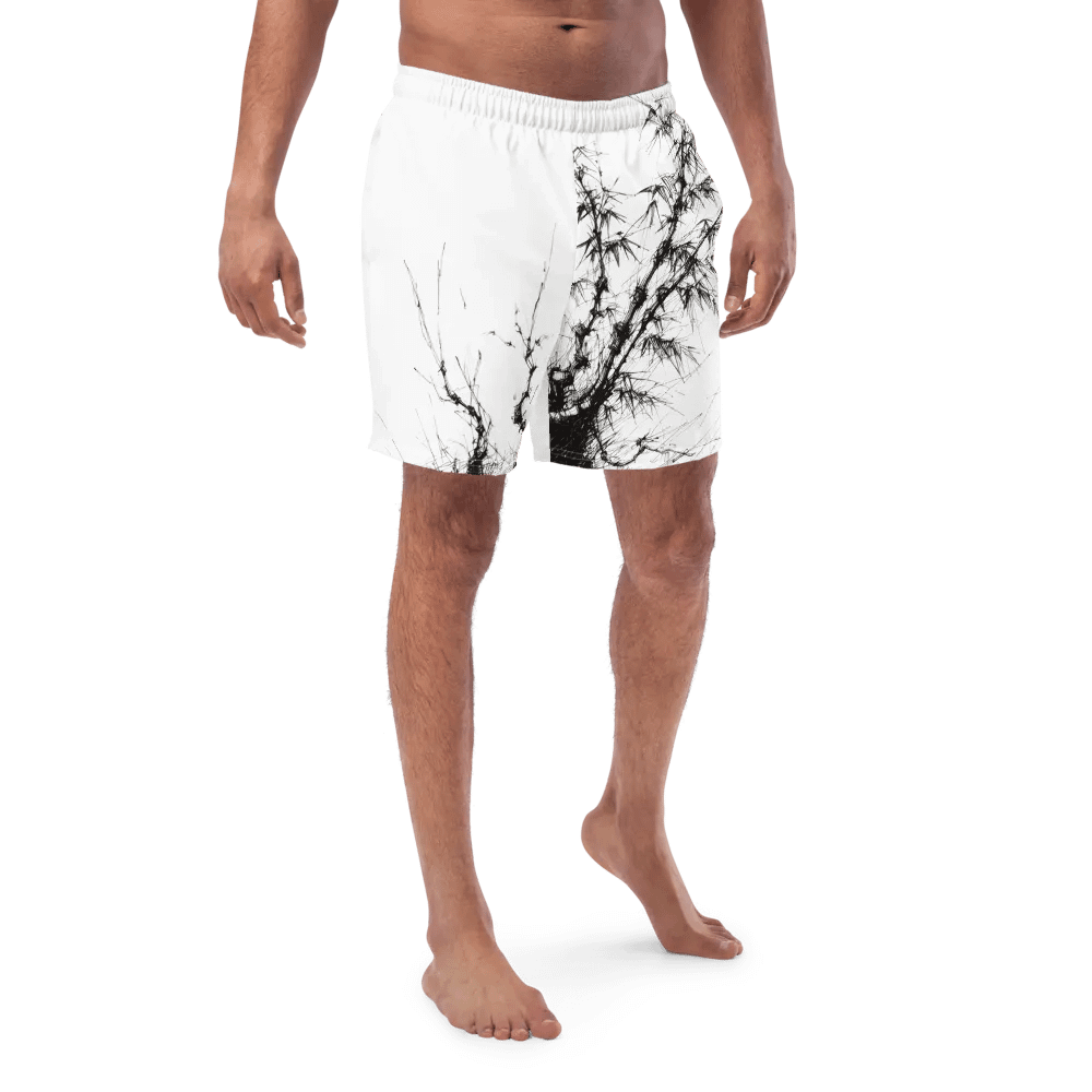 Bamboo Print Swim Trunks product image (2)