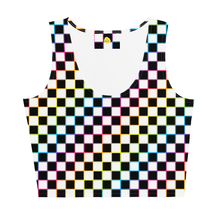 Rainbow Checkered Tank Top product image (1)