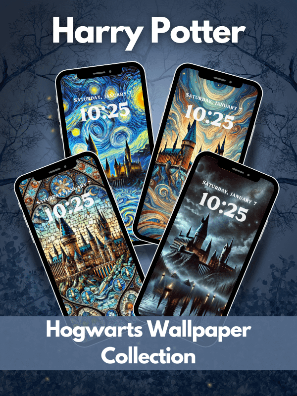 Hogwarts Various Styles Harry Potter Phone Wallpaper Bundle I 4K Quality Bundle product image (1)
