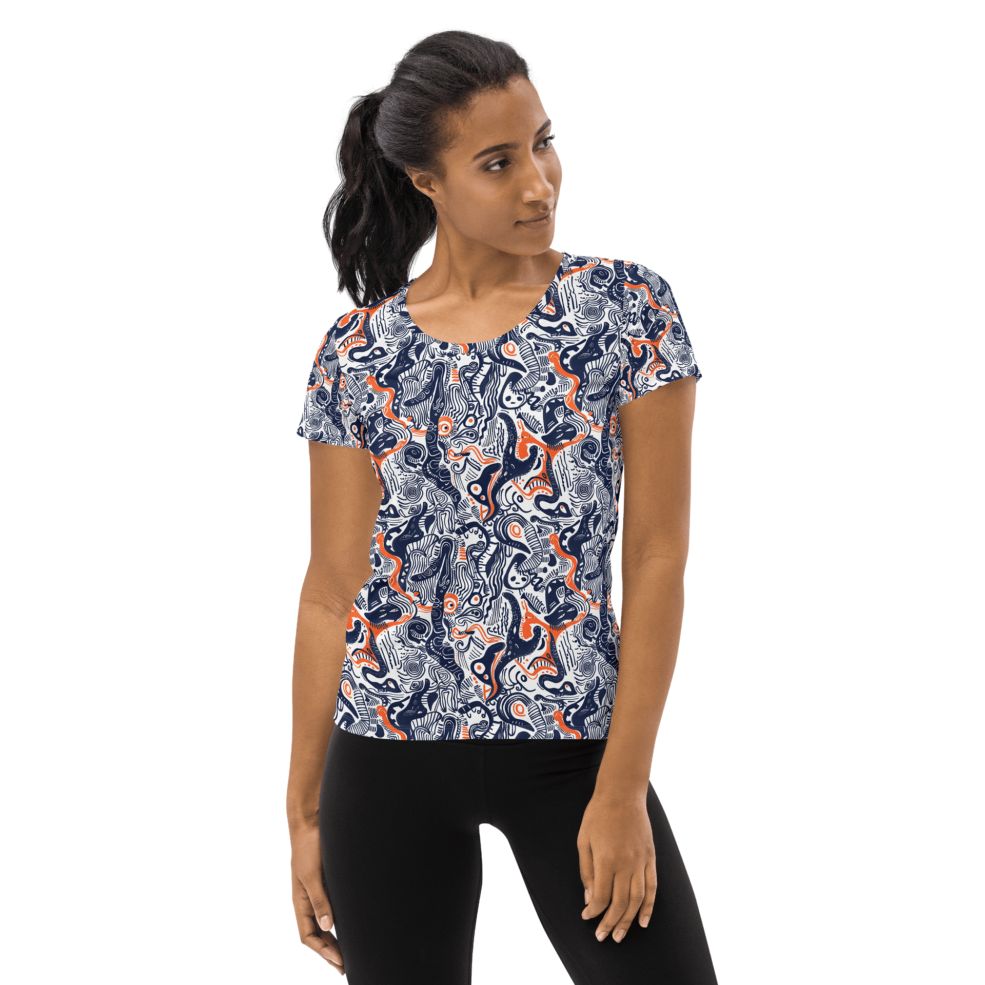 Liquid Energy | Women's Athletic T-Shirt product image (5)