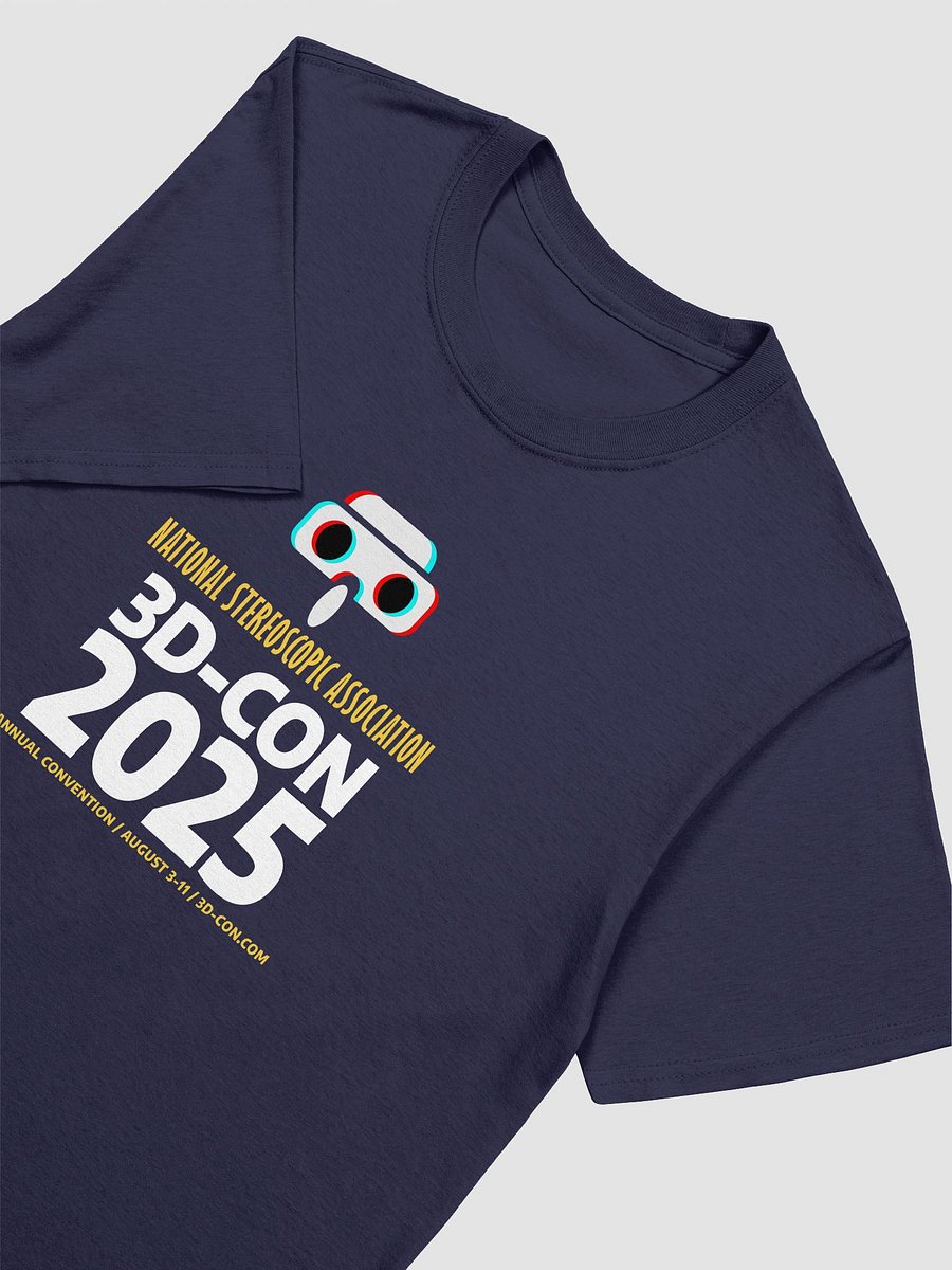 3D-Con 2025 Inverted Color lightweight soft T-shirt product image (9)