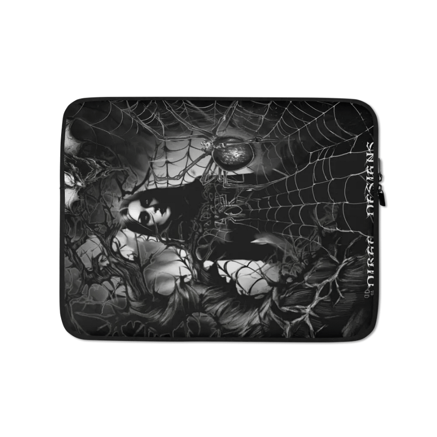 Laptop Sleeve Goth Spider Queen product image (1)