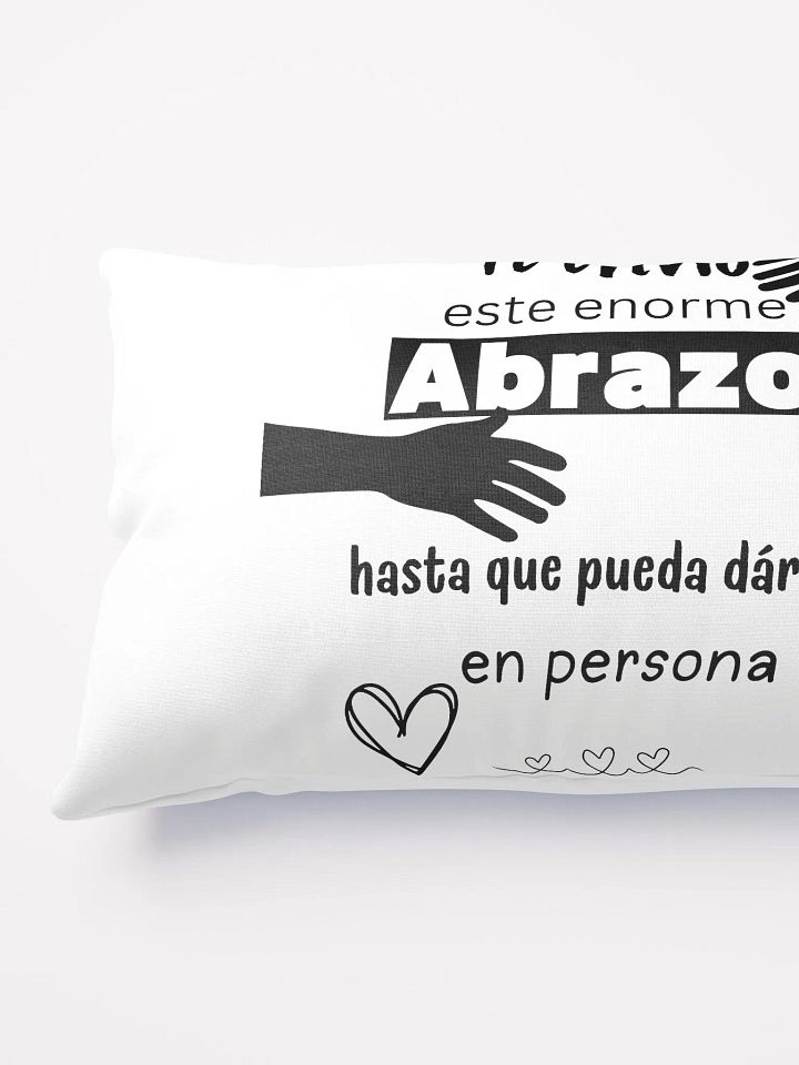 Te envio este abrazo a distancia - Regalos Virtuales para alguien especial pillow product image (2)