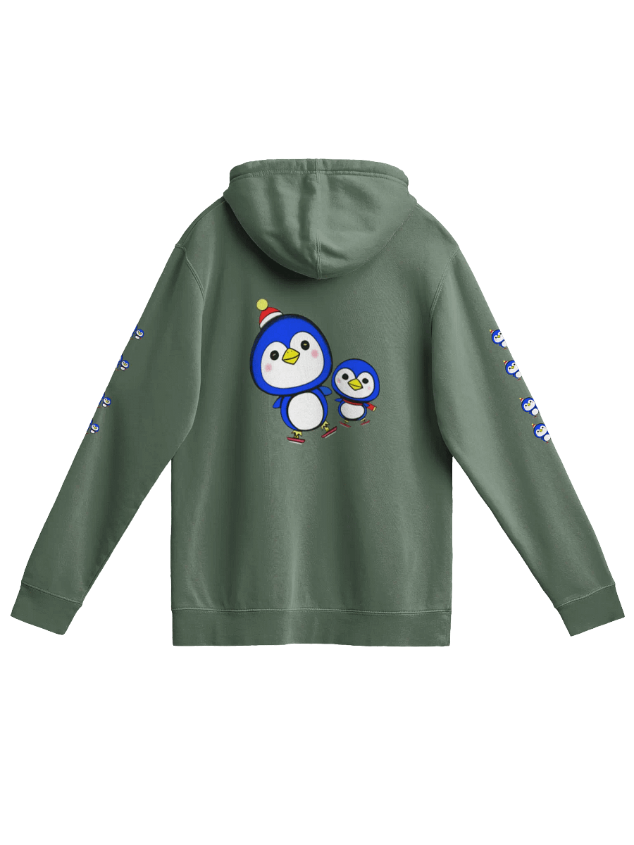 Skating Penguins Vintage Hoodie product image (28)