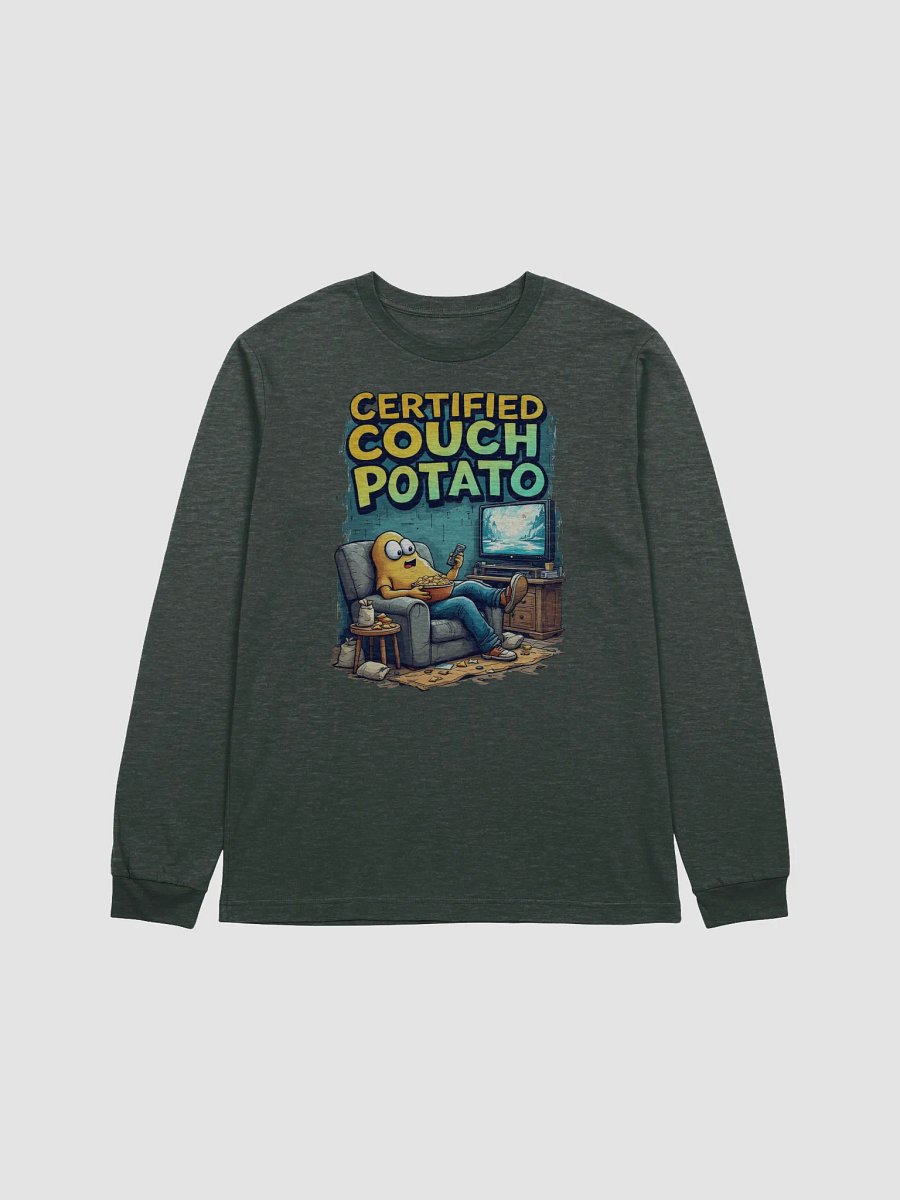 Certified Couch Potato Long Sleeve Tee product image (1)