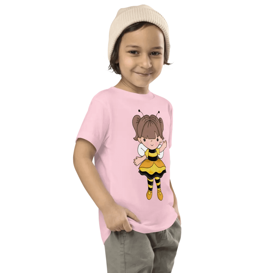 Toddler's Bumble bee Girl Tee product image (28)