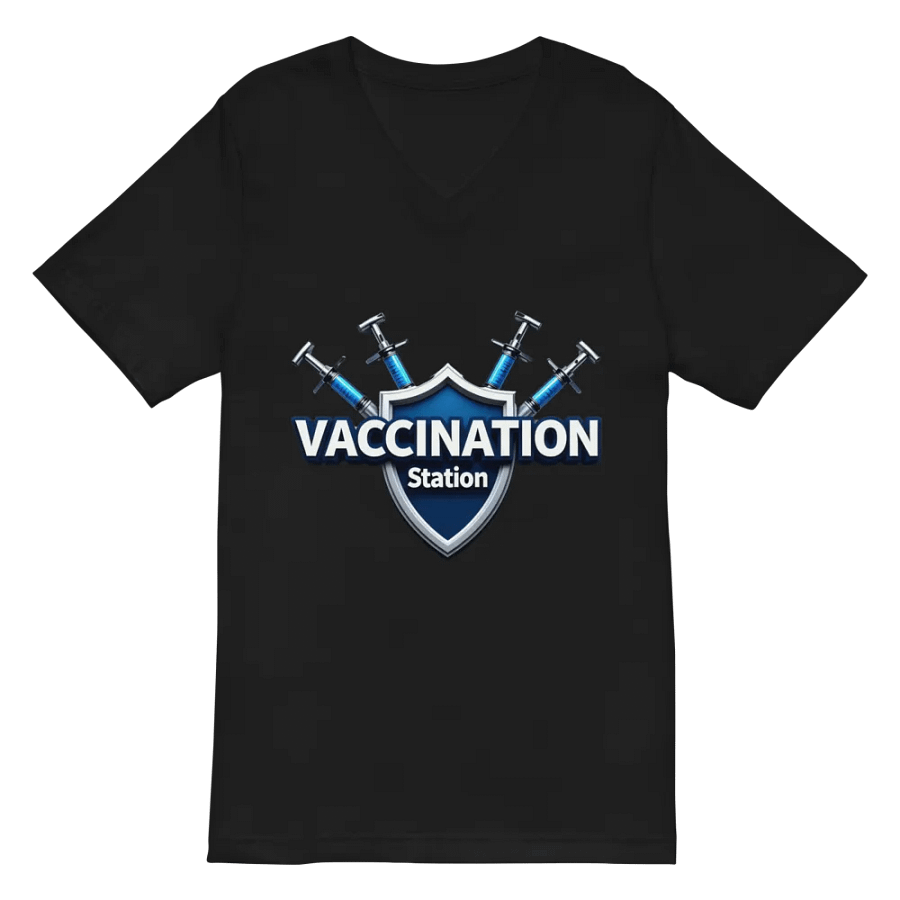 Vaccine Shield V-Neck Tee product image (3)
