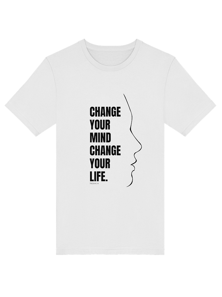 Change Mindset Tee - White product image (1)