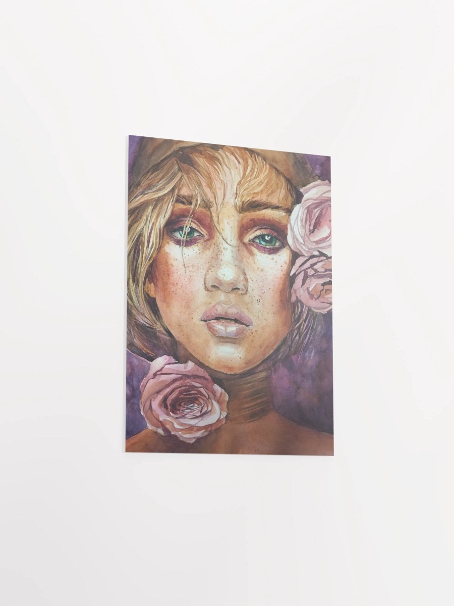 Freckled Beauty - Watercolor Poster product image (23)