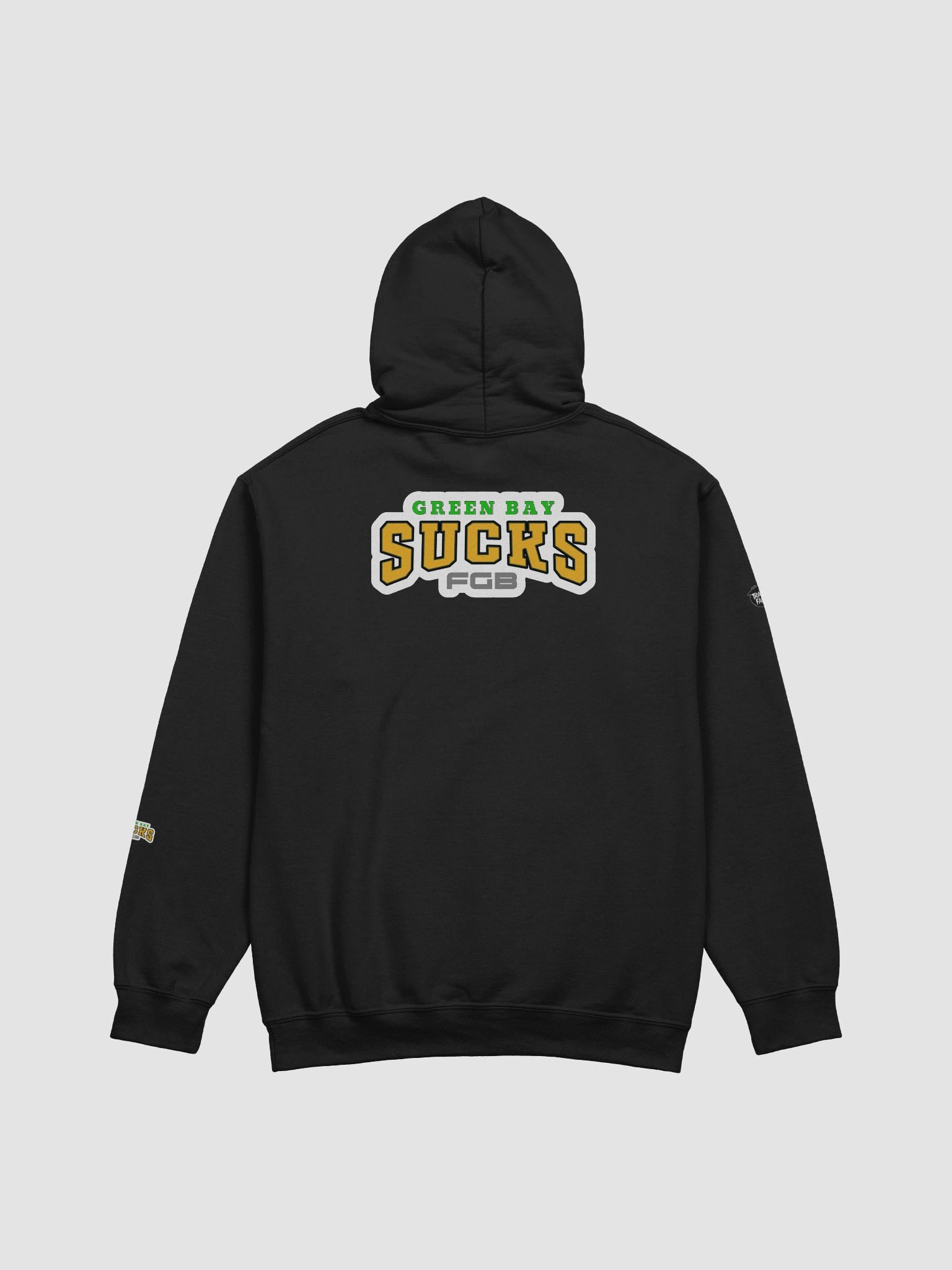 Green Bay Sucks Fudge Packers Hoodie | Green Bay Packers | Trash Fanz | NFL Rivals Locker product image (2)