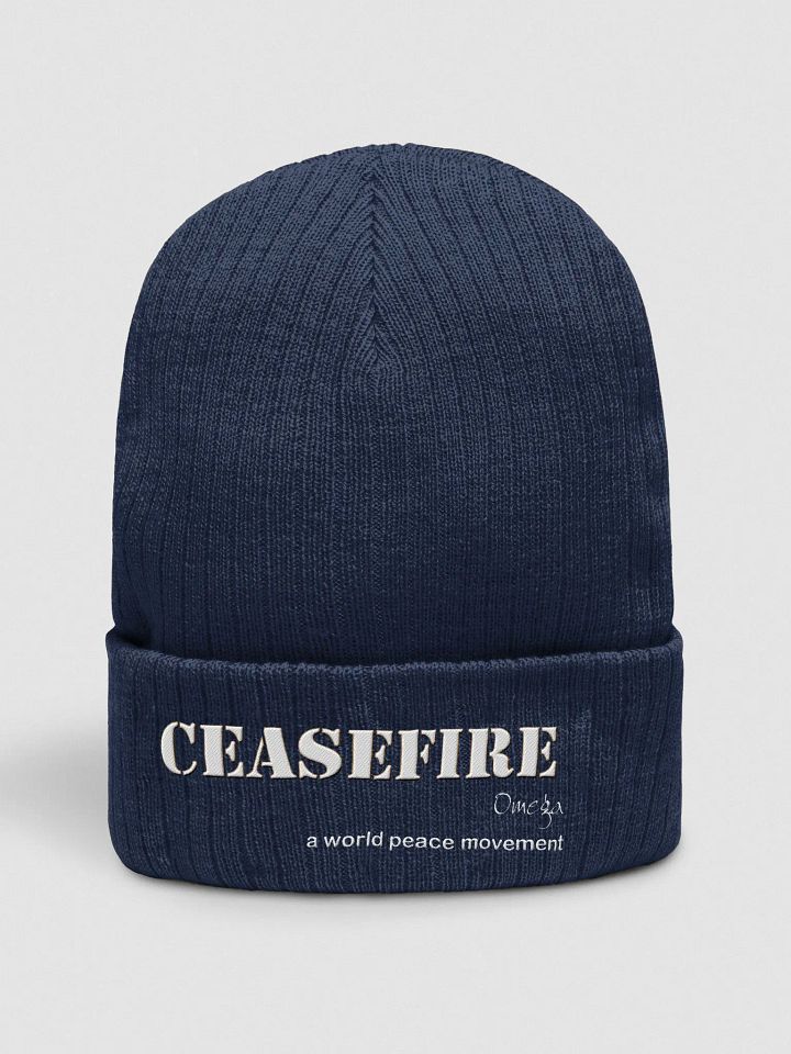 Ceasefire By Omega | Ribbed Knit Beanie product image (3)