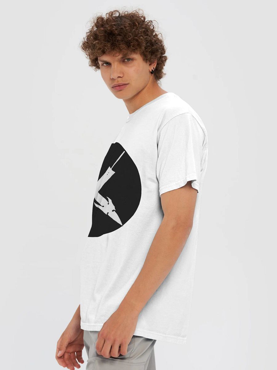 Luminaries of The Lifestream White on Black Logo T-Shirt product image (38)