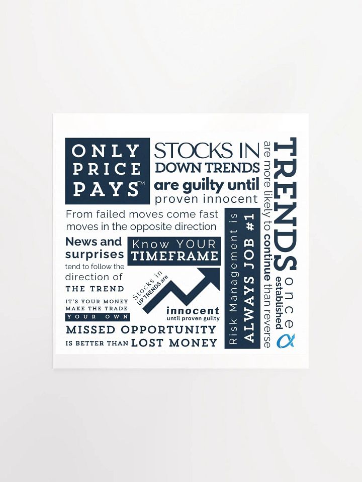Brian's Market Mottos Poster (#4) product image (2)
