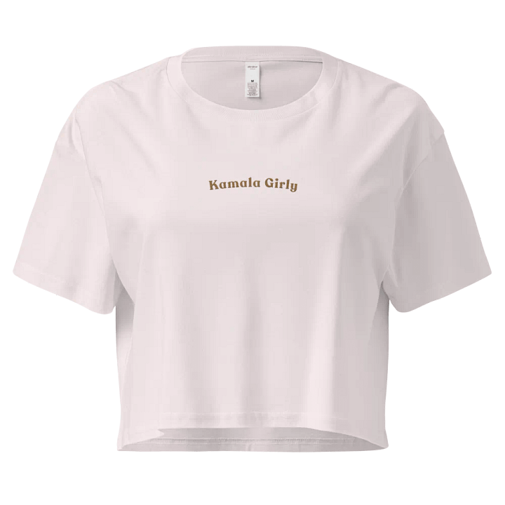 Kamala Girly Crop Top (Dark Font) product image (20)