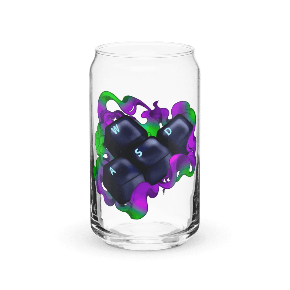 Cursed WASD glass product image (2)