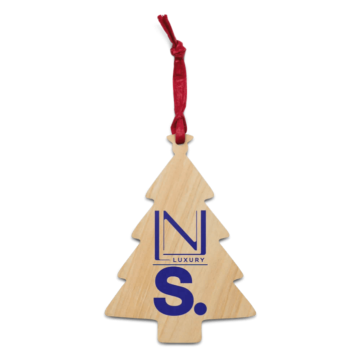 NJLRE X SERHANT WOODEN CHRISTMAS ORNAMENTS product image (6)