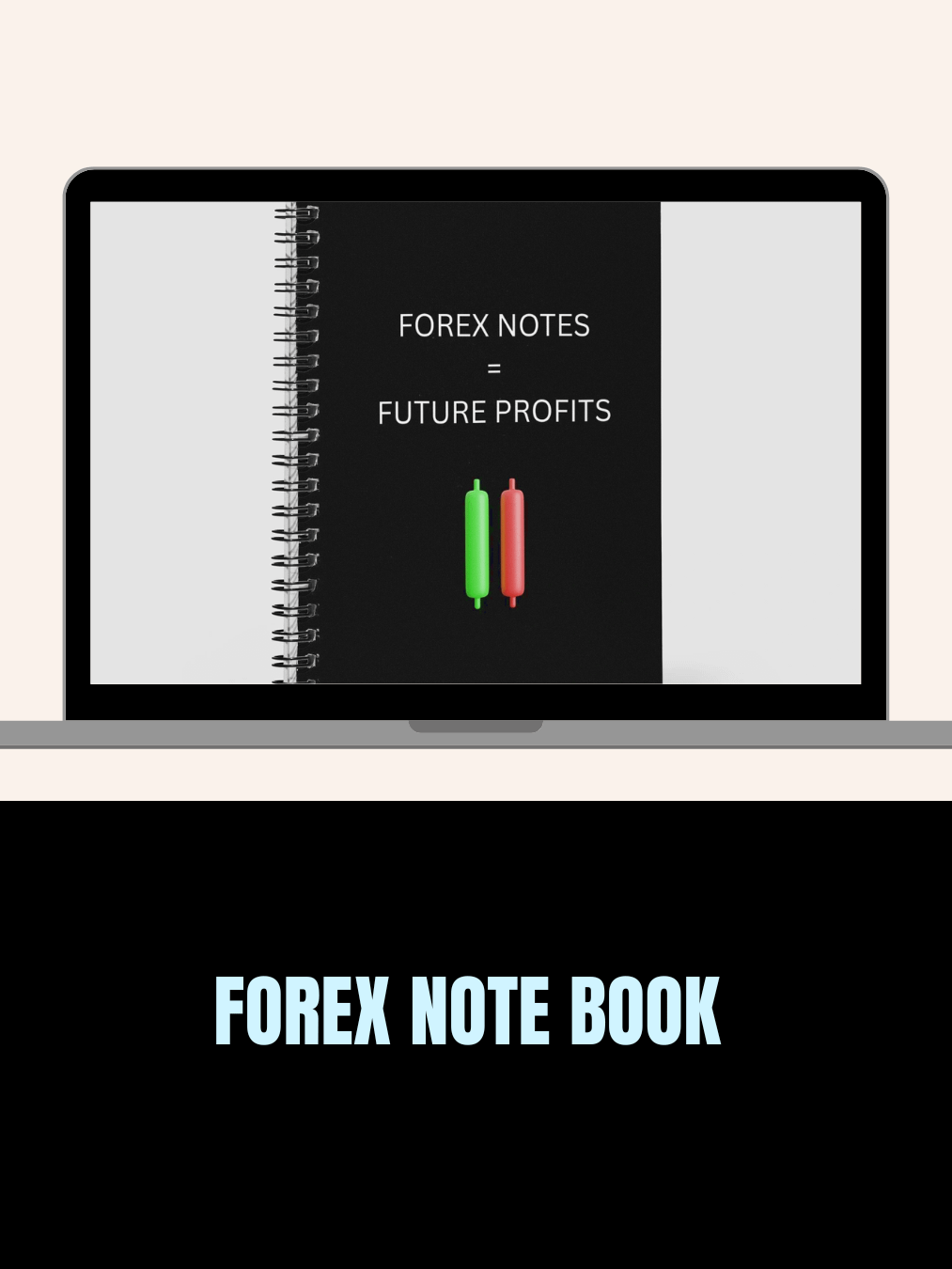 Forex Spiral Hard CoverNotebook-Physical Product product image (1)
