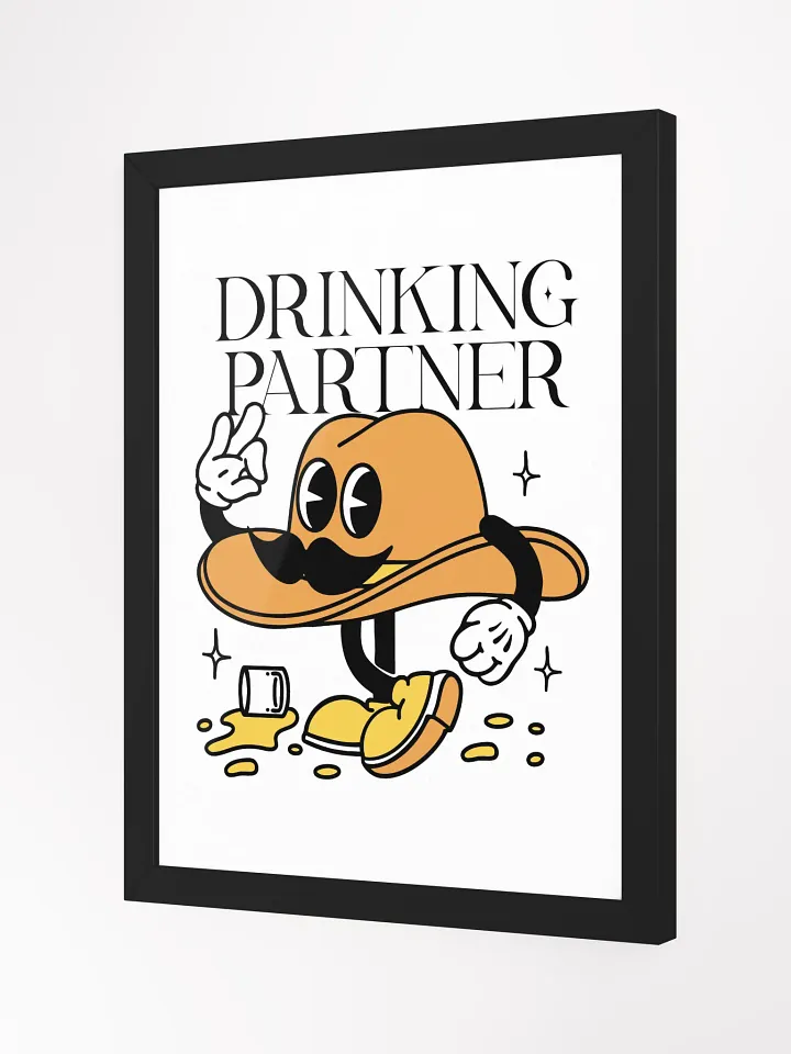 Drinking Partner - Framed Poster product image (2)