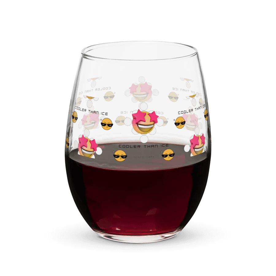 Cooler Than Ice Stemless Wine Glass product image (8)