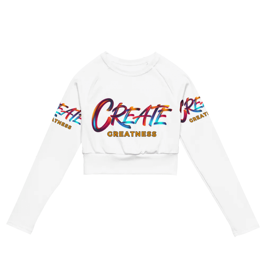 Create Greatness Dynamo Long Sleeve Crop Top product image (2)