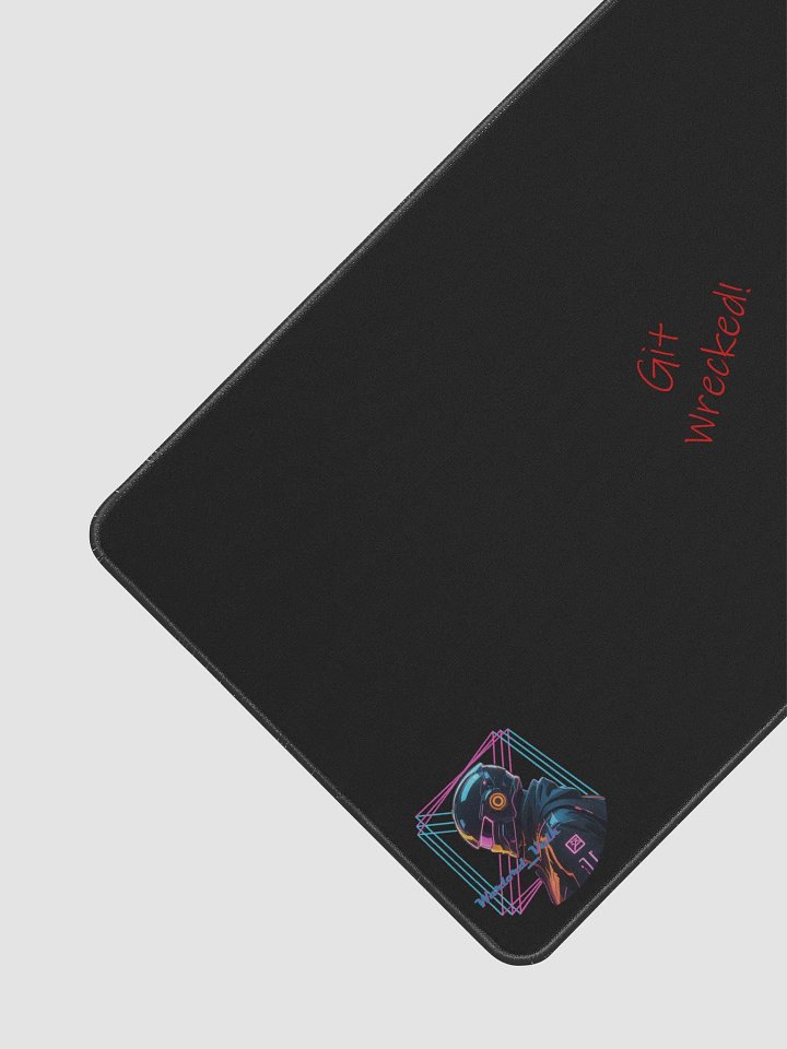 "Git Wrecked" Mouse Mat product image (2)