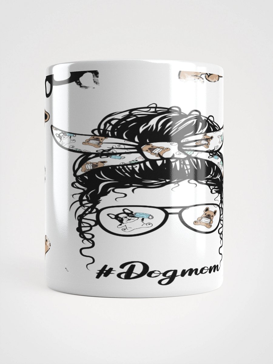Dogmom Delight White Glossy Mug product image (6)