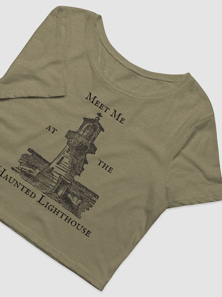 Haunted Lighthouse Women's Crop Tee product image (5)
