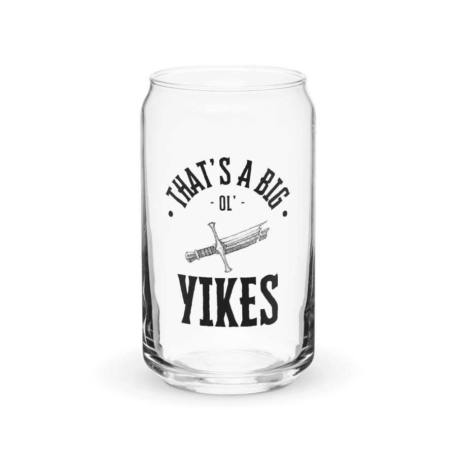 bisexual yikes drinking glass product image (1)