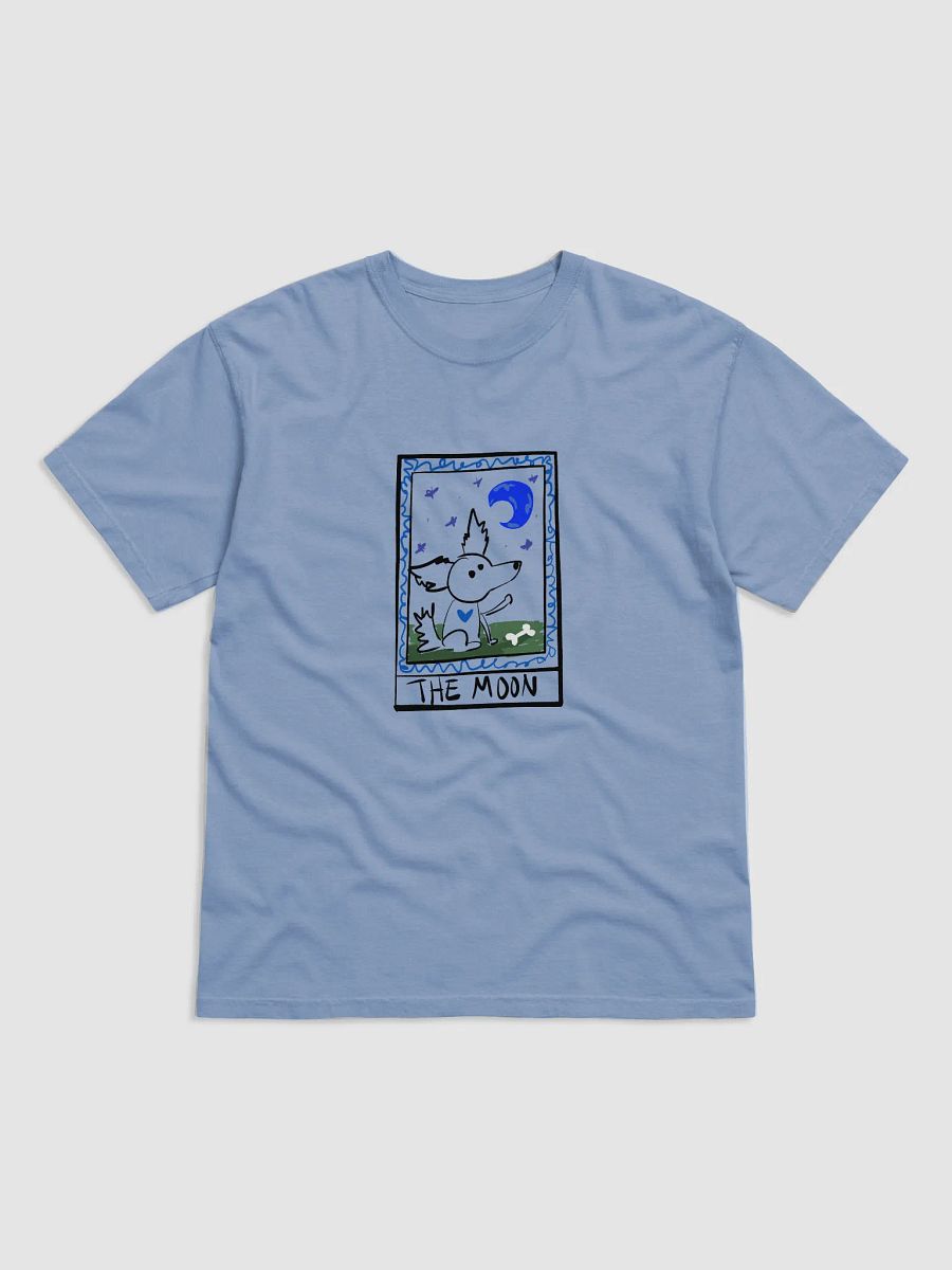 "the moon" tarot card t-shirt (light) product image (13)